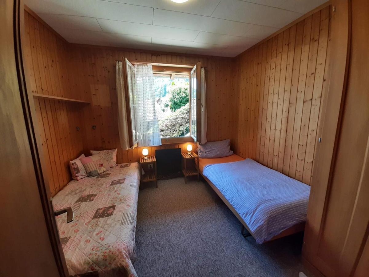 Cozy Chalet By Interlaken. Parking リングゲンベルク エクステリア 写真